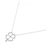 Tiffany & Co Collana Quadrifoglio Tiffany in Platino e Diamante - vista 2