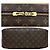 Borsa a mano bowling Vanity Monogram marrone Louis Vuitton - vista 5