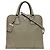 Borsa a mano 2 in 1 in pelle Saffiano beige di Prada