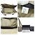 Borsa a mano 2 in 1 in pelle Saffiano beige di Prada - vista 4