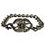Bracciale charm Turn Lock con il logo Coco di Chanel