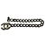 Bracciale charm Turn Lock con il logo Coco di Chanel - vista 9