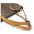 Borsa Tote Cabas Piano Monogram Louis Vuitton Marrone Monogramma - vista 9