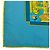 Sciarpa Hermès Carré 90 in azzurro chiaro Blu chiaro - vista 10