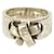 Hermès HERMES Ring in Rostrot mit Bandmotiv Silber  - Ansicht 5