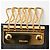 Prada Black Saffiano Leather 6-Ring Key Case - view 5