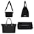 Borsa a Spalla e Tote 2 in 1 Prada Nero - vista 3