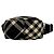 Borsa a spalla a quadri nera classica Burberry Nero - vista 7