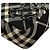 Borsa a spalla a quadri nera classica Burberry Nero - vista 9