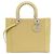 Borsa a mano Christian Dior Beige