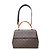 Bolso Louis Vuitton Monogram Cluny BB Castaño Burdeos Azul marino - vista 3