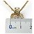 Collana Choker Placcata Oro Christian Dior D'oro - vista 8