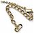 Set di collana e orecchini placcati oro Christian Dior D'oro - vista 5