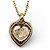 Set di collana e orecchini placcati oro Christian Dior D'oro - vista 6