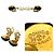 Orecchini a clip vintage Coco Mark di Chanel Nero Bianco - vista 2