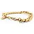 BRACCIALE CHRISTIAN DIOR GOURMETTE CD DANSEUSE ETOILE ORO + SACCHETTO - vista 4
