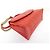 NUOVA BORSA A MANO CHANEL COCO HANDLE IN PELLE CORALLO Arancione - vista 5