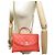 NUOVA BORSA A MANO CHANEL COCO HANDLE IN PELLE CORALLO Arancione - vista 8