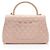 Gabrielle Borsa piccola Coco in pelle di caviar di Chanel Rosa - vista 3