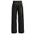 Jeans de pierna recta de cintura alta en algodón negro Brunello Cucinelli - vista 3