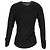 Top de Lana Negra Embellecido con Botones Balmain Negro - vista 3