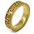 Versace Greca Gold Ring