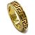 Versace Greca Gold Ring - view 2