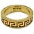 Versace Greca Gold Ring - view 4