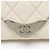 Gabrielle Borsa a Spalla Envelope in Pelle di Agnello Chanel Bianco - vista 9