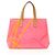 Louis Vuitton Limited Edition Monogram Vernis Fluo Reade PM Tote Orange