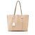 Tory Burch Leder Perry Tote mit drei Fächern Braun Beige