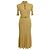 Timeless Abito Lungo Chanel 2022 in Viscosa Gialla Giallo