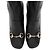 Botines de cuero Horsebit Gucci - Talla 37 Negro - vista 4