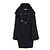 Alaïa Nueve Abrigo de Lana Marino FR40 UK12 US10 NWT Azul marino