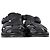 I sandali Fisherman in pelle nera di The Row - vista 3
