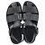 I sandali Fisherman in pelle nera di The Row - vista 4