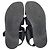 I sandali Fisherman in pelle nera di The Row - vista 7
