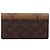 Portafoglio lungo Sarah Reverse Monogram Louis Vuitton Marrone - vista 2