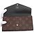 Portafoglio lungo Sarah Reverse Monogram Louis Vuitton Marrone - vista 3