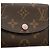 Portamonete Monogram Louis Vuitton Rosa - vista 4