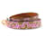 Hermès Mini Kelly Double Tour Lucky Daisy Leather Bracelet Brown  - view 3