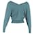 Isabel Marant V-Ausschnitt Pullover aus grüner Wolle - Ansicht 3