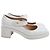 Dior Zapatos D-Doll en cuero blanco Crudo