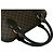 Céline Borsa in pelle Celine Macadam Blazon Nero - vista 5