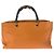 Gucci Bamboo Leder 2-Wege Tote Bag Orange - Ansicht 2