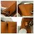 Gucci Bamboo Leder 2-Wege Tote Bag Orange - Ansicht 5
