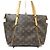 Borsa Tote Totally PM Monogram Louis Vuitton Marrone Monogramma - vista 2