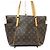 Borsa Tote Totally PM Monogram Louis Vuitton Marrone Monogramma - vista 3