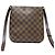 Borsa a Spalla Lunga Damier Musette Salsa di Louis Vuitton Marrone Damier ebene - vista 3