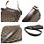 Borsa a Spalla Lunga Damier Musette Salsa di Louis Vuitton Marrone Damier ebene - vista 6